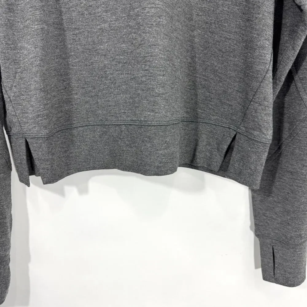 All in Motion Women’s Size Medium Dark Gray Modal Stretch Lightweight Hoodie - Picture 2 of 5